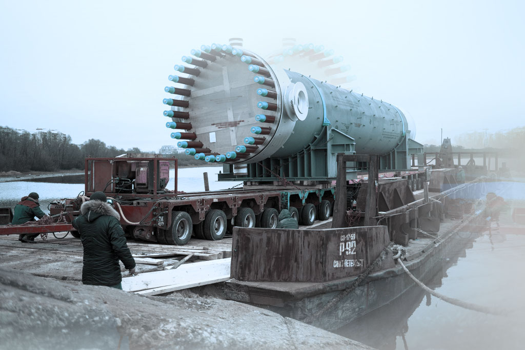 Погрузка оборудования