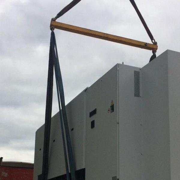 Разгрузка оборудования