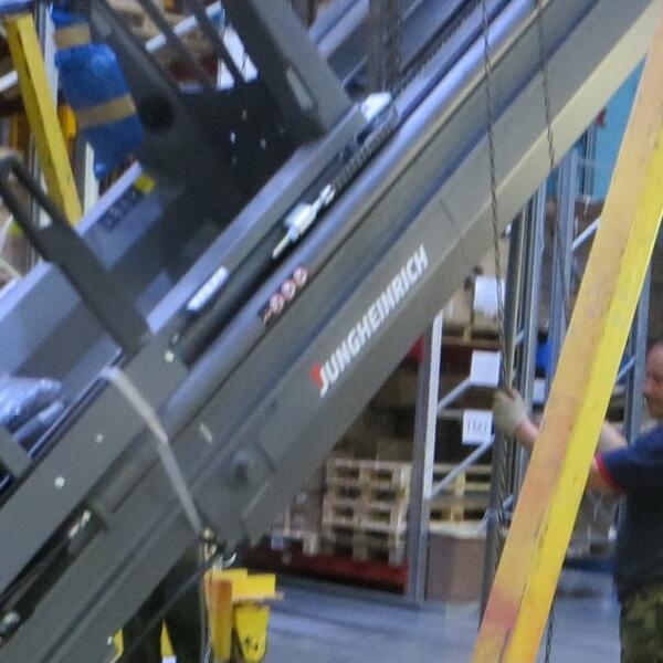 Кантование мачты порталом 10 тонн