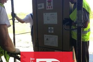 Разгрузка медицинского оборудования
