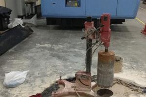 Установка станка