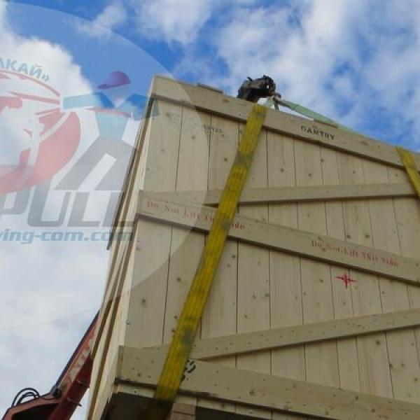 Такелажные работы с медицинским оборудованием