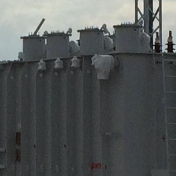 Установка трансформатора в проектное положение