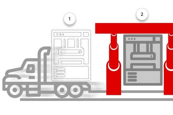 разгрузка и установка в проектное положение